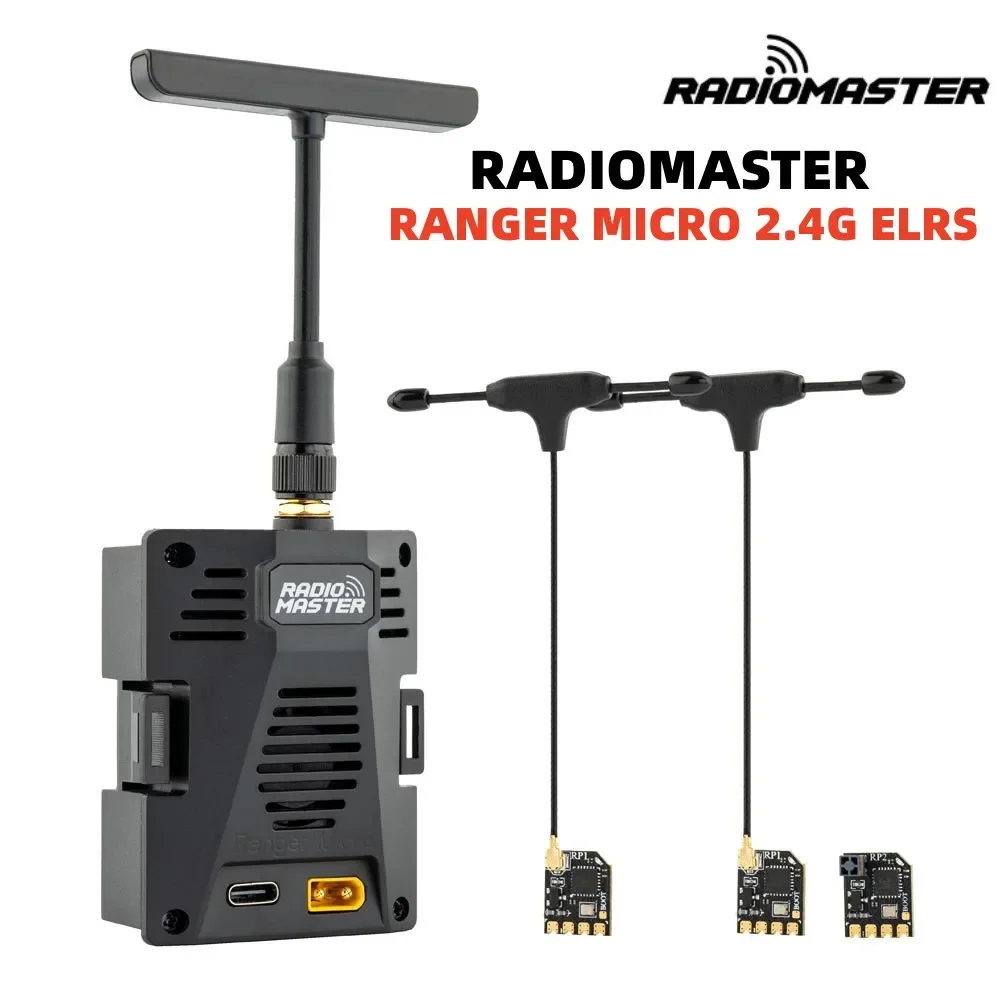 RadioMaster Ranger Micro 2.4GHz ELRS Module Combo Set for TX16S TX12 MKII
RadioMaster Ranger Micro 2.4GHz ELRS Module Combo Set for TX16S TX12 MKII
