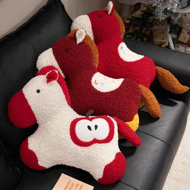 2026 Chinese Style Red Horse Plush Toy Year Of The Horse Zodiac Mascot Soft Horse Pillow New Year Party Gift For Family And Kids
2026 Chinese Style Red Horse Plush Toy Year Of The Horse Zodiac Mascot Soft Horse Pillow New Year Party Gift For Family And Kids