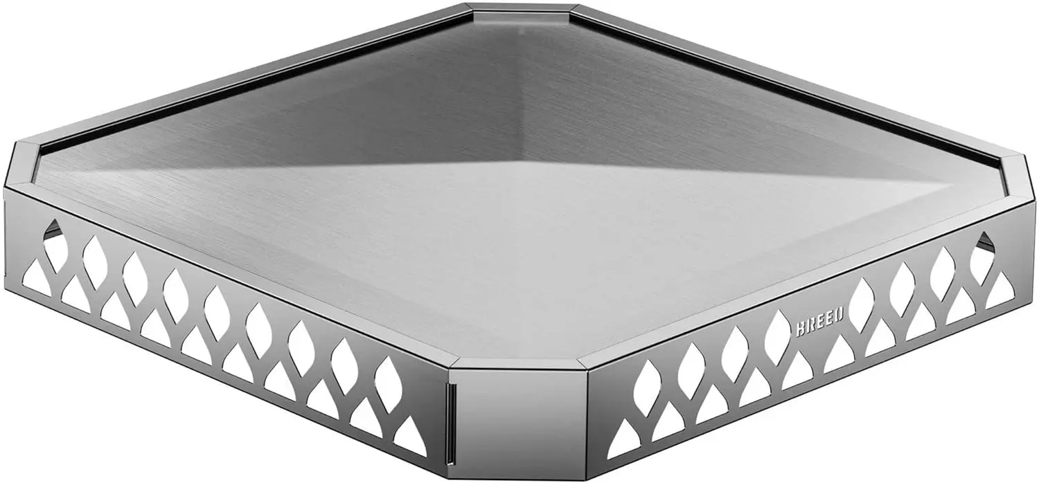 Base X24 (25.6 Inch) - Fire Pit Mat for Deck Protection - Multi Surface Safe - Superior Heat Protection and Airflow - Stainle
Base X24 (25.6 Inch) - Fire Pit Mat for Deck Protection - Multi Surface Safe - Superior Heat Protection and Airflow - Stainle