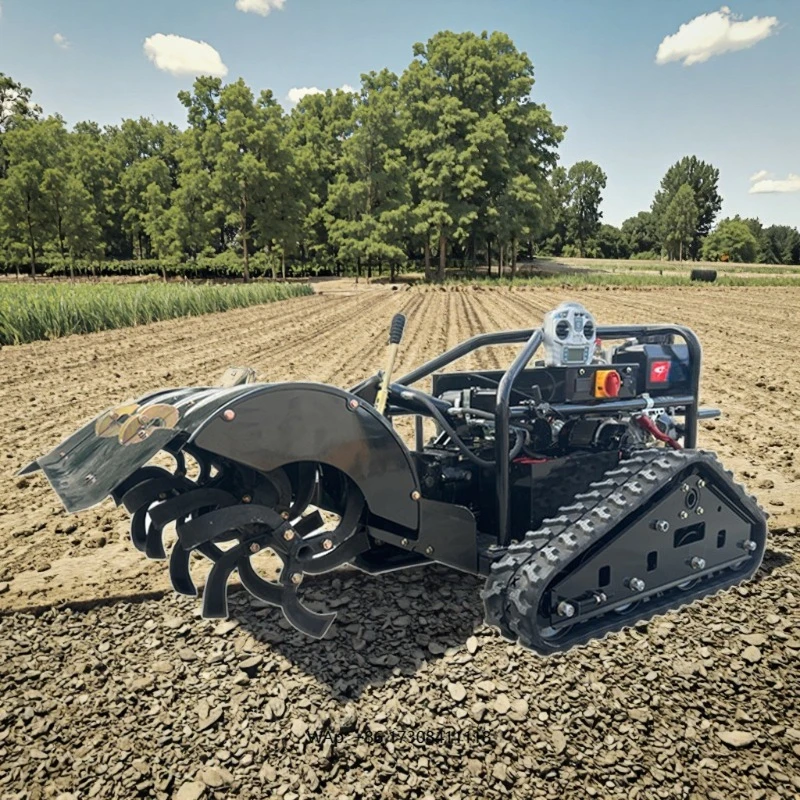 New Multi-Function Rotary Tiller Micro-Tiller Hoeing Ditching Machine Remote Control Backfiller Core Engine 500kg
New Multi-Function Rotary Tiller Micro-Tiller Hoeing Ditching Machine Remote Control Backfiller Core Engine 500kg