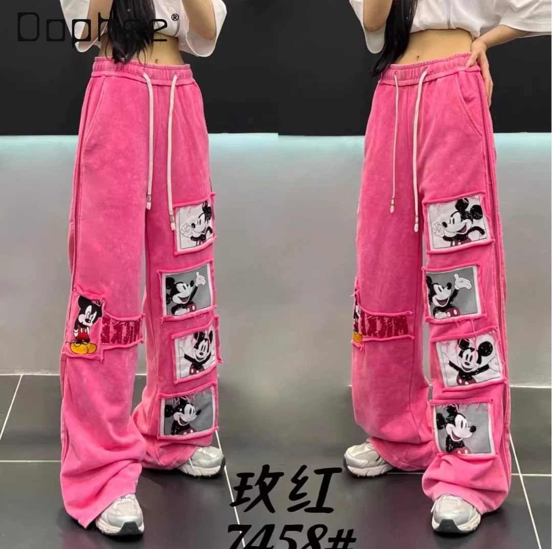 Original Design Cartoon Loose Casual Pants for Women 2025 Autumn New Fashionable Elegant Draped Straight Wide-Leg Pants
Original Design Cartoon Loose Casual Pants for Women 2025 Autumn New Fashionable Elegant Draped Straight Wide-Leg Pants