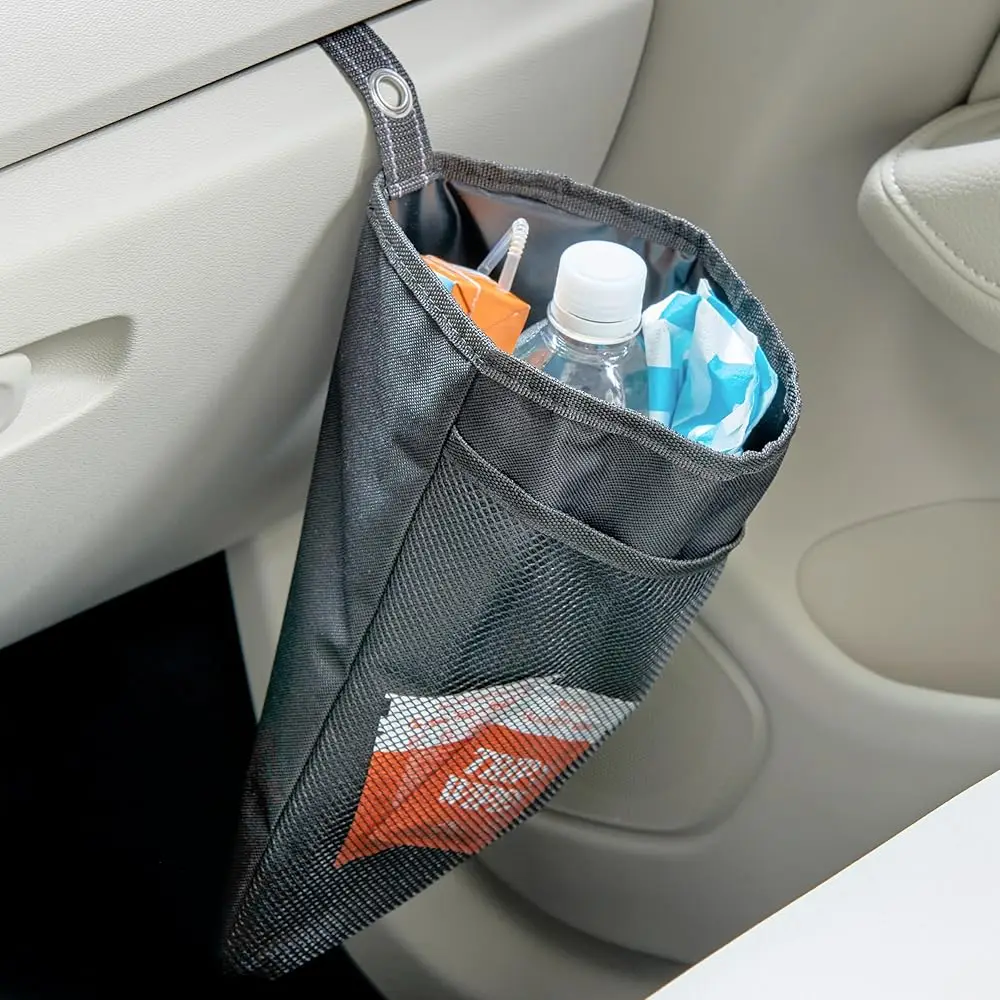 TrimTrash Hanging Car Garbage Bag - Slim and Leakproof Car Trash Bag with Magnetic Closure and Storage Pocket - Attaches to
TrimTrash Hanging Car Garbage Bag - Slim and Leakproof Car Trash Bag with Magnetic Closure and Storage Pocket - Attaches to