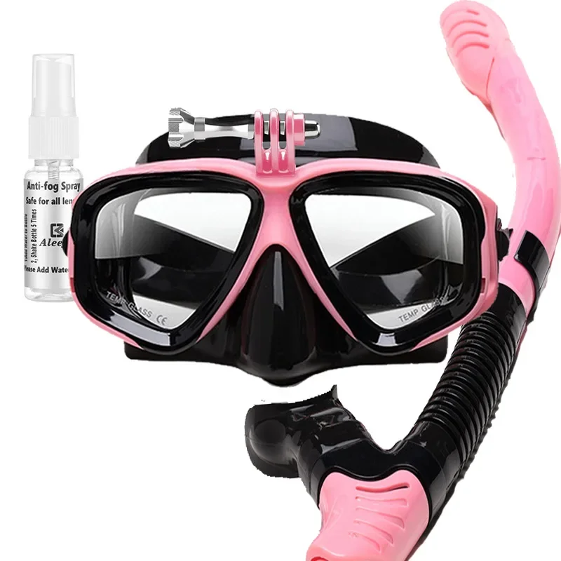 Adult Myopia Snorkel & Dive Mask,Dry Top Snorkel + Anti-Fog Spray Kit with Storage Box | Adjustable Strap & Free-Breathing Gopro
Adult Myopia Snorkel & Dive Mask,Dry Top Snorkel + Anti-Fog Spray Kit with Storage Box | Adjustable Strap & Free-Breathing Gopro
