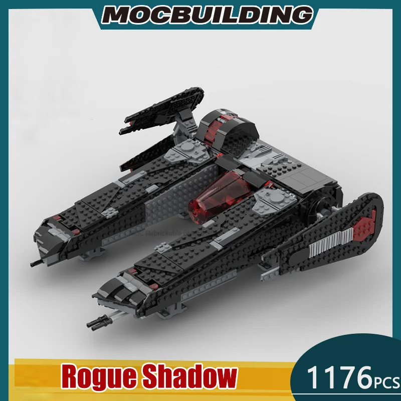 Rogue Shadow Model MOC Building Blocks DIY Assemble Bricks Space Collection Display Creative Spaceship Xmas Toys Gifts 1176PCS
Rogue Shadow Model MOC Building Blocks DIY Assemble Bricks Space Collection Display Creative Spaceship Xmas Toys Gifts 1176PCS
