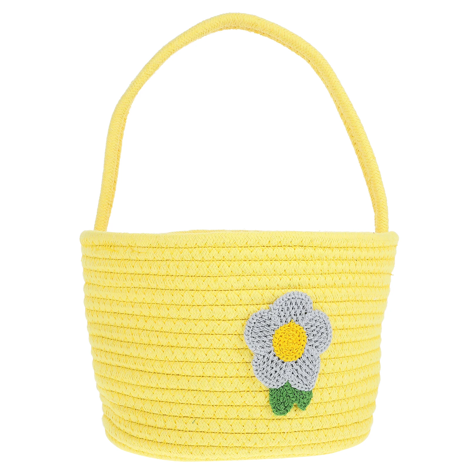 Cute Cartoon Cotton Rope Storage Basket Yellow H held Portable Woven Basket for Home Decor Photo Props Girls Party Favors Gift
Cute Cartoon Cotton Rope Storage Basket Yellow H held Portable Woven Basket for Home Decor Photo Props Girls Party Favors Gift