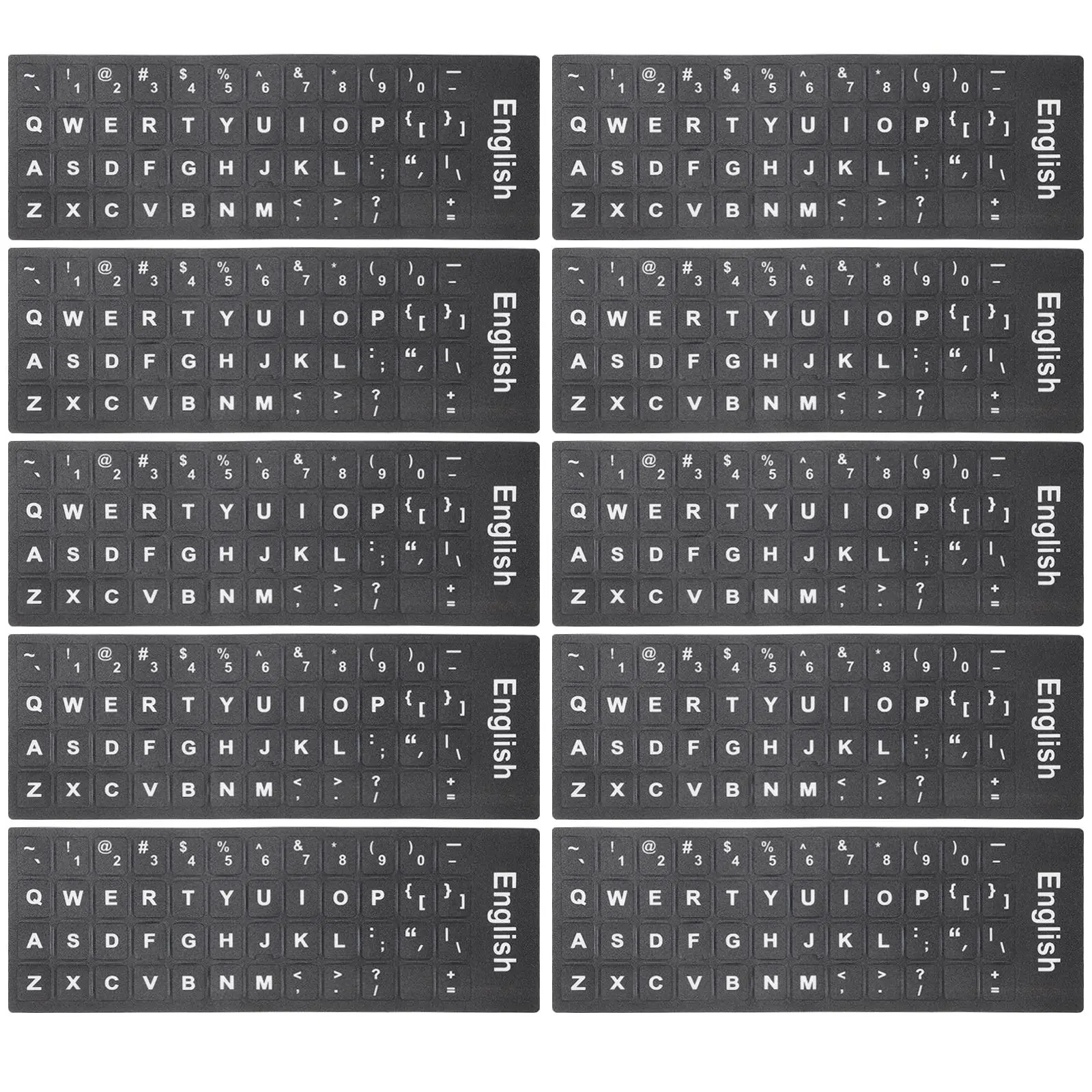 Sheets Laptop Letter Stickers PVC English Keyboard Replacement Stickers Computer Keyboard Replacement Dust Water Resistant
Sheets Laptop Letter Stickers PVC English Keyboard Replacement Stickers Computer Keyboard Replacement Dust Water Resistant