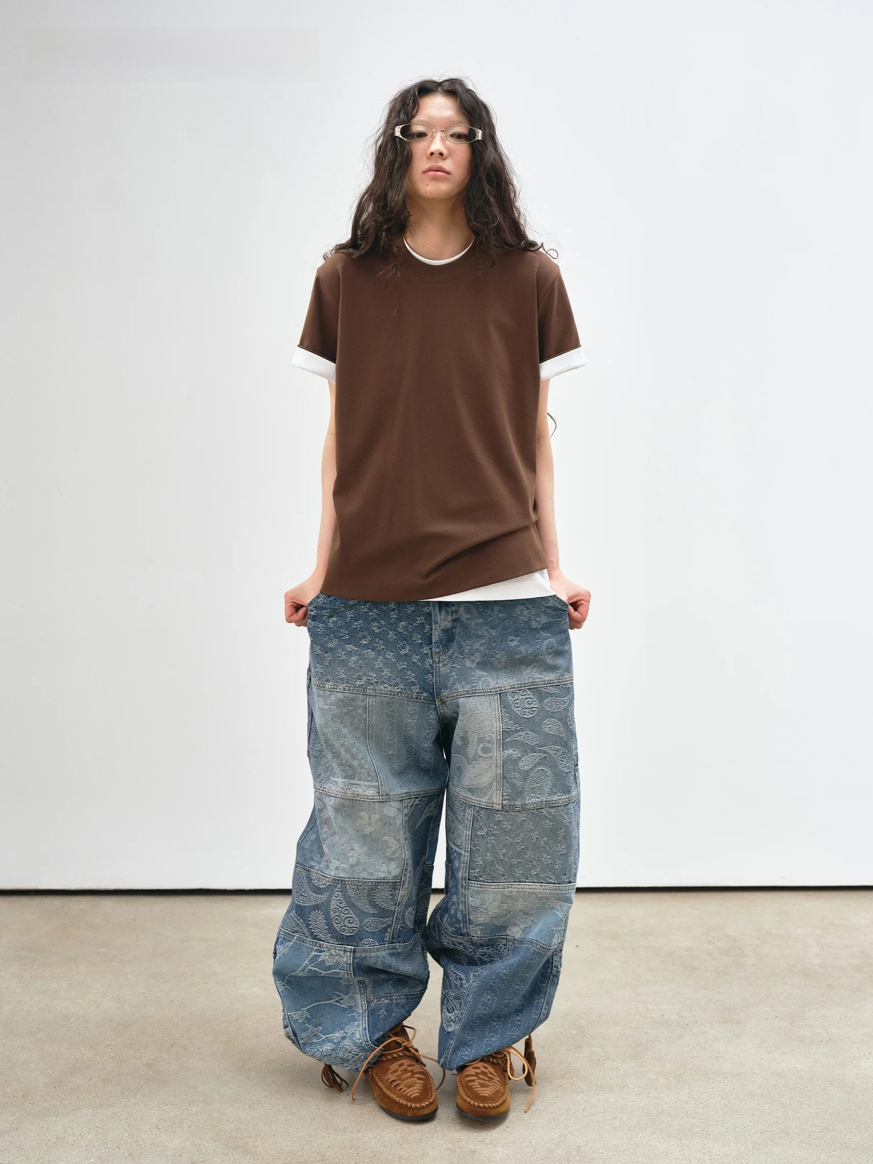 Versatile ort Sve T-irt Vermo oulder a Classic Updated Multi-Color Loose Inner Wear Layering Women's Faion
Versatile ort Sve T-irt Vermo oulder a Classic Updated Multi-Color Loose Inner Wear Layering Women's Faion