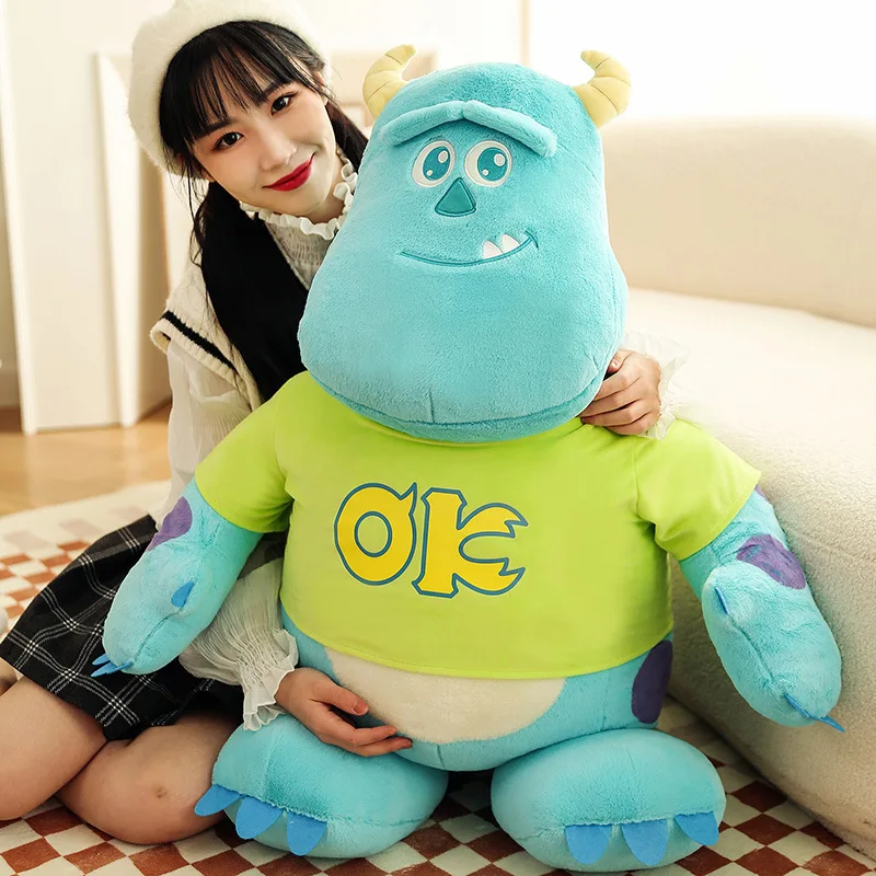 Disney New Blue Haired Monster Doll James Sullivan Cartoon Cute Girl Sleeping Pillow Plush Backrest Soft Skin Friendly Toy
Disney New Blue Haired Monster Doll James Sullivan Cartoon Cute Girl Sleeping Pillow Plush Backrest Soft Skin Friendly Toy