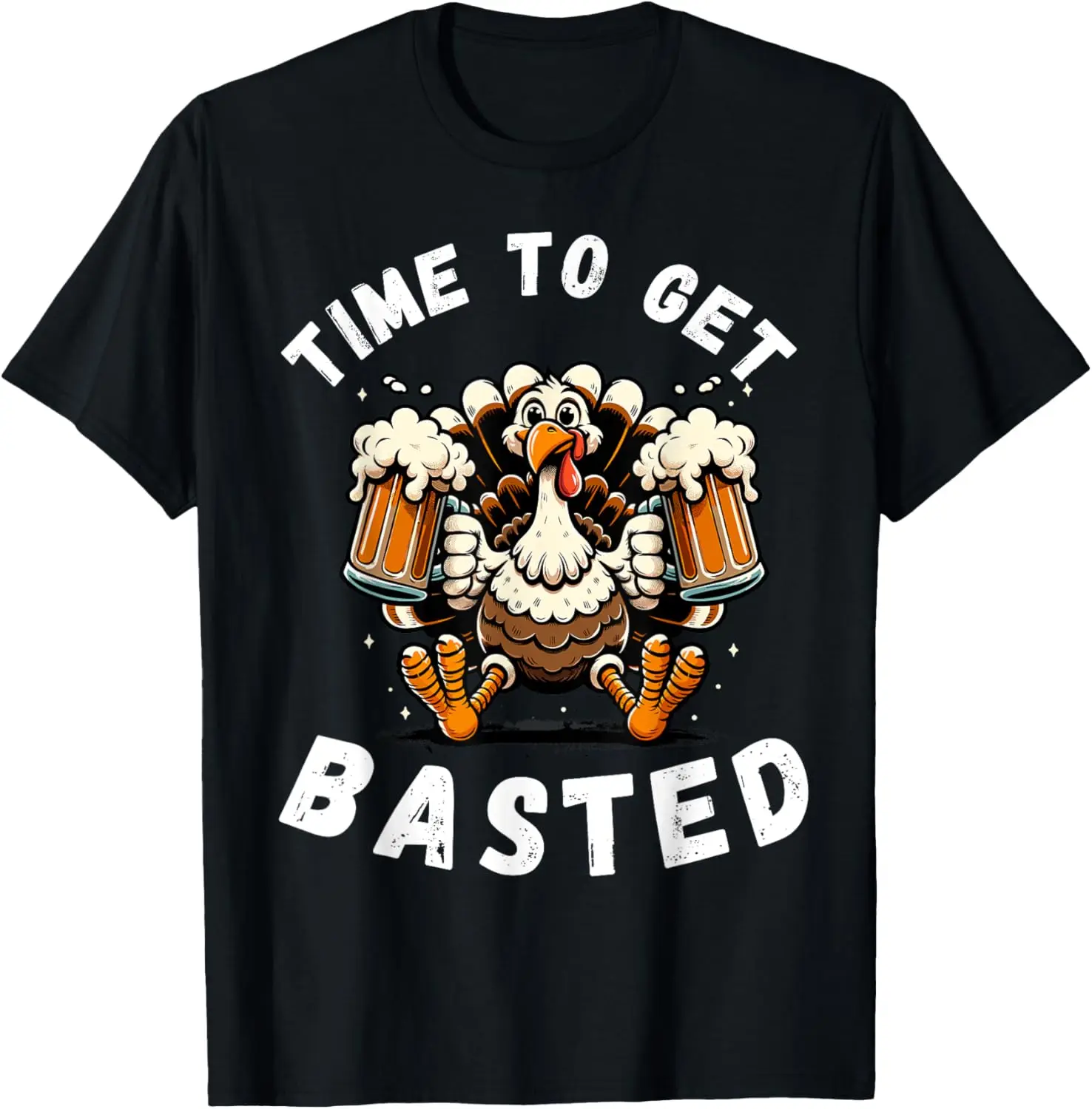 Time To Get Basted Забавное пиво День благодарения Турция Подарки Мужская футболка
Time To Get Basted Забавное пиво День благодарения Турция Подарки Мужская футболка