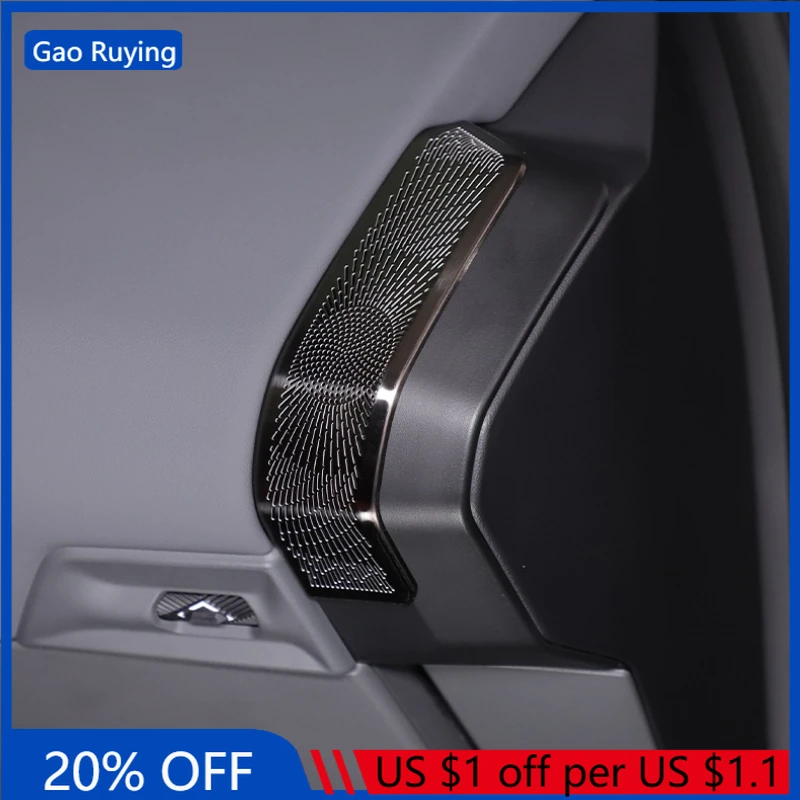 Gao Ruying For BMW X3 G45 2025-2026 Stainless steel Car Dashboard Air Conditioning Side Vent Cover Trim Interior Car Accessories
Gao Ruying For BMW X3 G45 2025-2026 Stainless steel Car Dashboard Air Conditioning Side Vent Cover Trim Interior Car Accessories
