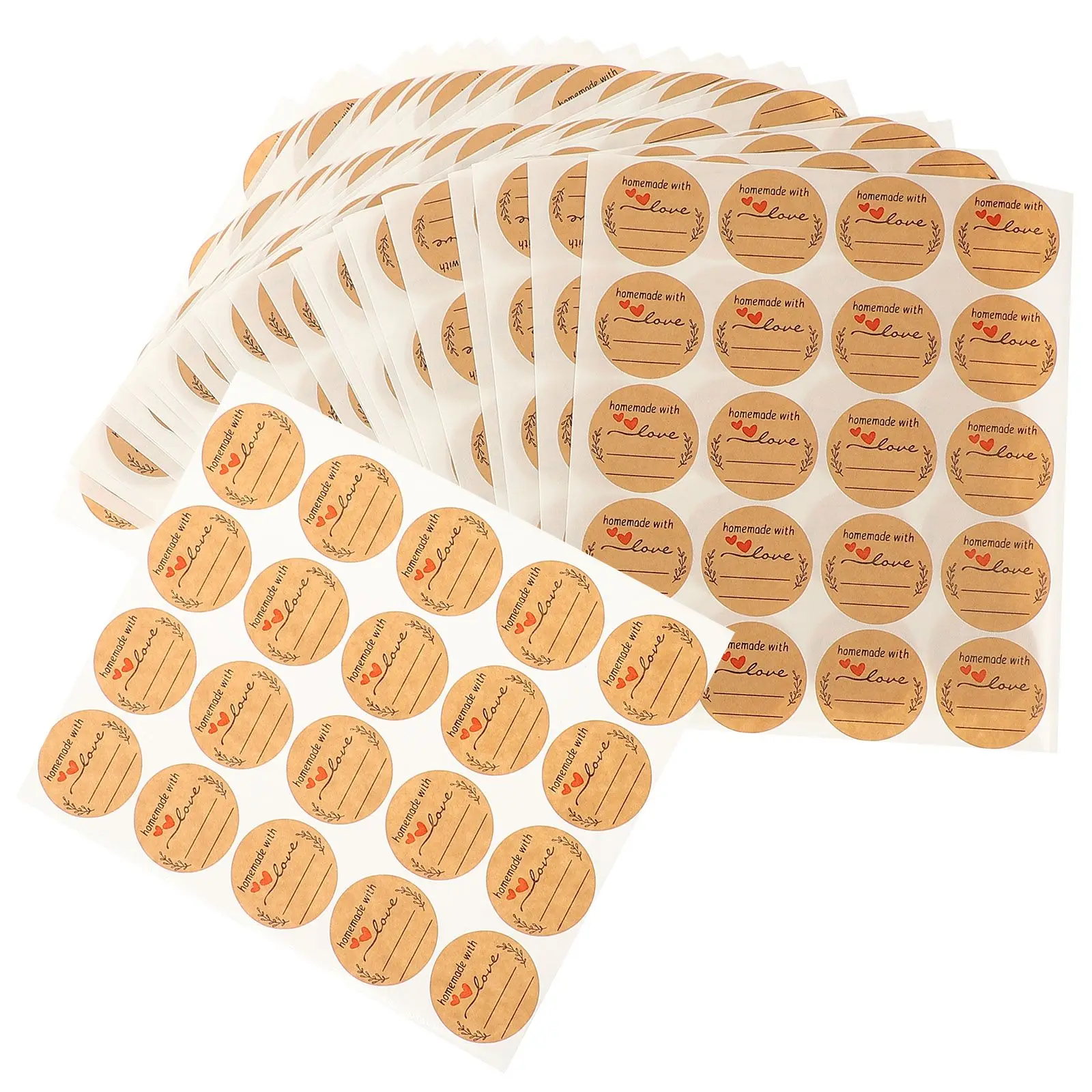 600 Sheets Paper Decorative Sticker Labels Removable Adhesive Tags for Envelopes Jars Gifts DIY Craft Notebook
600 Sheets Paper Decorative Sticker Labels Removable Adhesive Tags for Envelopes Jars Gifts DIY Craft Notebook