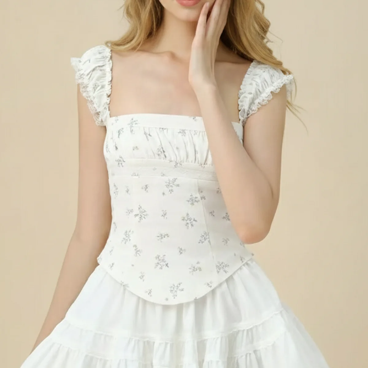 Jastie Spicy Girls French Retro Sexy Lace Trim Floral Print Tank Top New 2026 Slim Boho Vacation Summer Beach Tank Top
Jastie Spicy Girls French Retro Sexy Lace Trim Floral Print Tank Top New 2026 Slim Boho Vacation Summer Beach Tank Top