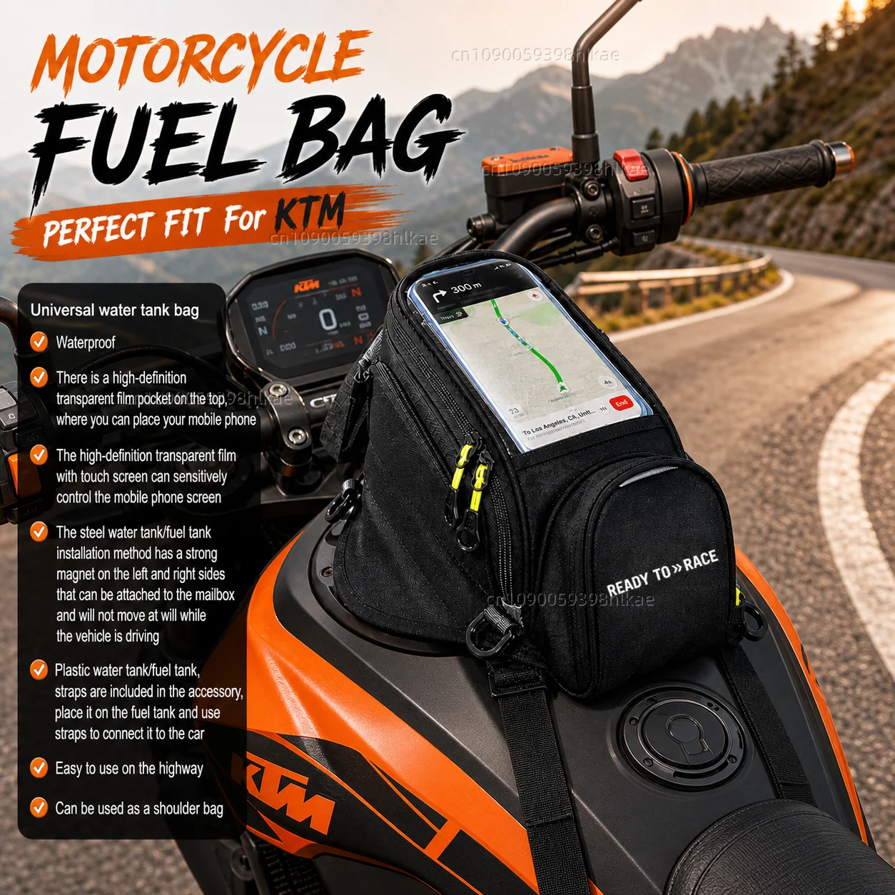 NEW Universal Magnetic Fuel Tank Bag Motorcycle Phone Navigation Pack For KTM Duke 390 1290 790 890 690 1090 1190 990 125 200
NEW Universal Magnetic Fuel Tank Bag Motorcycle Phone Navigation Pack For KTM Duke 390 1290 790 890 690 1090 1190 990 125 200
