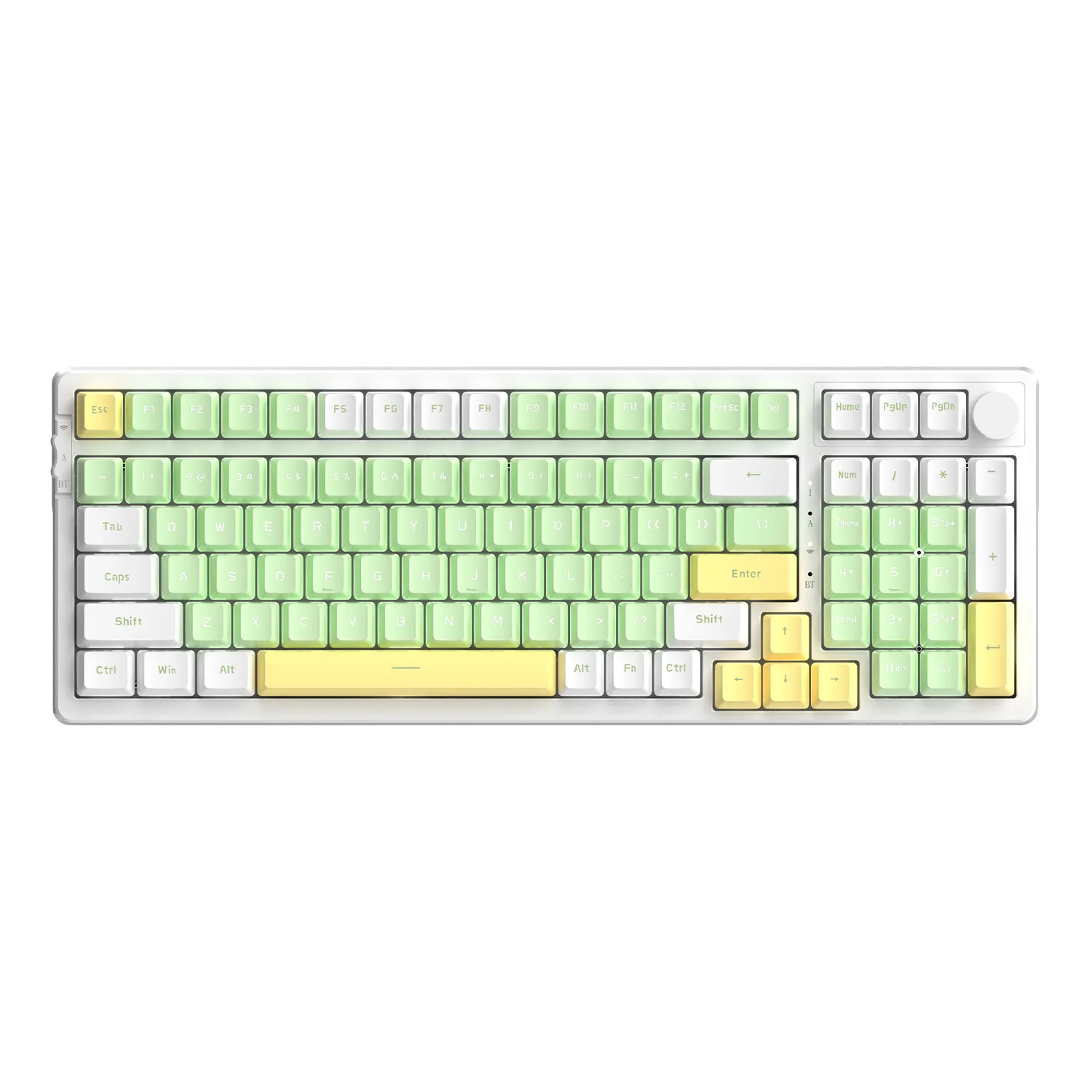 Беспроводная механическая клавиатура AK992 с Bluetooth, RGB, 99 клавиш, механическая клавиатура с горячей заменой, 2,4 ГГц, USB, 3 режима, для ноутбуков, ПК, геймеров
Беспроводная механическая клавиатура AK992 с Bluetooth, RGB, 99 клавиш, механическая клавиатура с горячей заменой, 2,4 ГГц, USB, 3 режима, для ноутбуков, ПК, геймеров