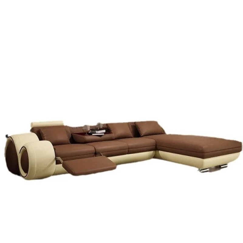 Мягкое украшение, креативный диван с функцией отдыха, комбинация L-образного кожаного дивана для маленькой квартиры
Мягкое украшение, креативный диван с функцией отдыха, комбинация L-образного кожаного дивана для маленькой квартиры