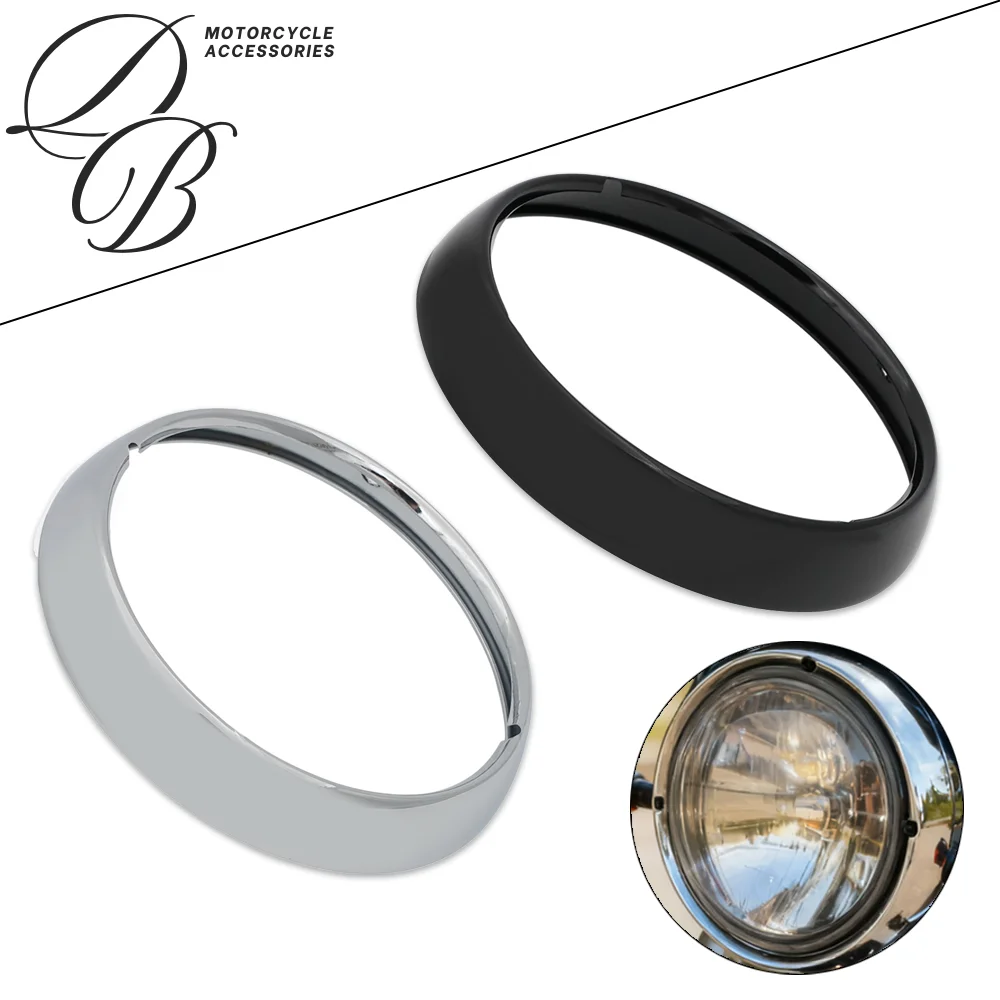 7 Inch Headlight Chrome Trim Ring Cover For Harley Touring Road King Electra Glide Street Glide FLHT FLHR Motorcycle Accessories
7 Inch Headlight Chrome Trim Ring Cover For Harley Touring Road King Electra Glide Street Glide FLHT FLHR Motorcycle Accessories