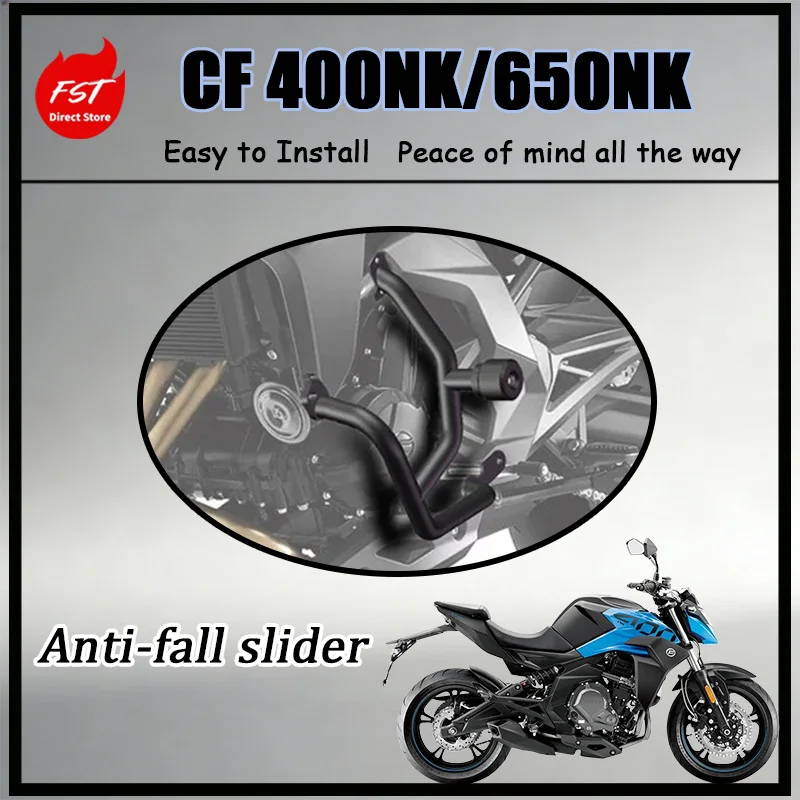 FOR Custom Protective Bar for CF400NK 650NK Curve Fitted Design Ensures Smooth Body Lines And Unimpeded Steering Flexibility
FOR Custom Protective Bar for CF400NK 650NK Curve Fitted Design Ensures Smooth Body Lines And Unimpeded Steering Flexibility