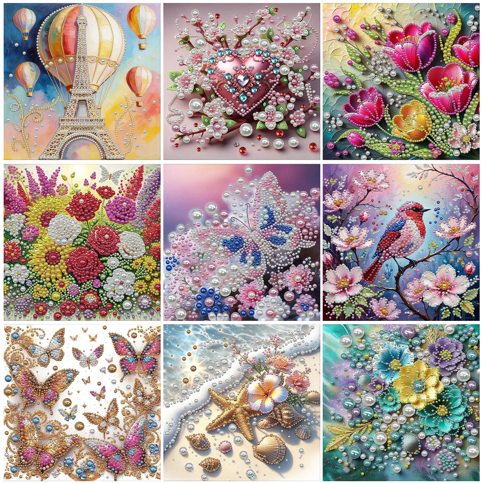 DIY Pearl Gem Paintings Picture Arts Craft With Frame 30x40cm for Adults/Beginners Gift Home Decor
DIY Pearl Gem Paintings Picture Arts Craft With Frame 30x40cm for Adults/Beginners Gift Home Decor