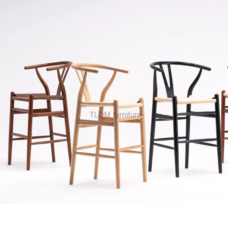 Nordic Solid Wood Bar Chairs Minimalist Cafe High Bar Stool Bar Furniture Creative Home Armchair Leisure Back Rattan Bar Chairs
Nordic Solid Wood Bar Chairs Minimalist Cafe High Bar Stool Bar Furniture Creative Home Armchair Leisure Back Rattan Bar Chairs