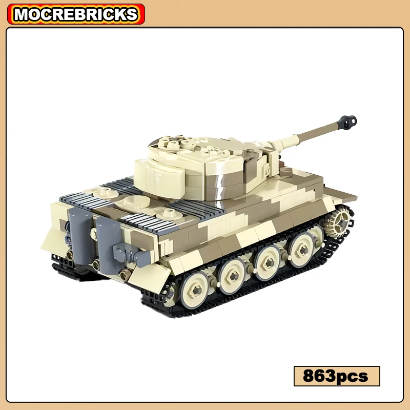 WW2 Немецкая военная бронеколесница Tiger Ausf E Heavy Tank DIY MOC Строительные блоки Модель Технология Кирпичи Игрушки Подарочные наборы 
WW2 Немецкая военная бронеколесница Tiger Ausf E Heavy Tank DIY MOC Строительные блоки Модель Технология Кирпичи Игрушки Подарочные наборы