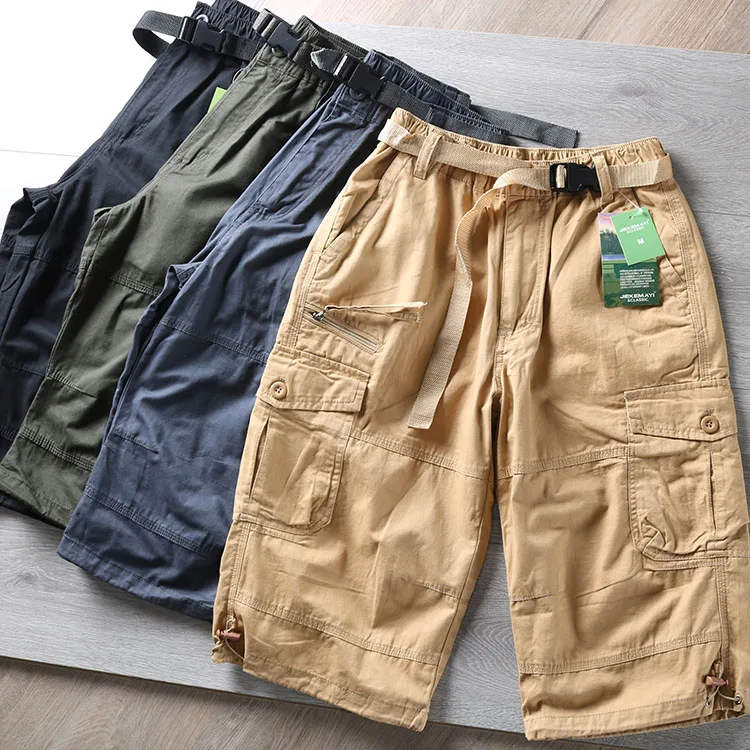 Faionable Ci Casual orts for Men with Belt Water Waed Linen Fabric Multi ket Workwear Seven-Quarter Length orts
Faionable Ci Casual orts for Men with Belt Water Waed Linen Fabric Multi ket Workwear Seven-Quarter Length orts