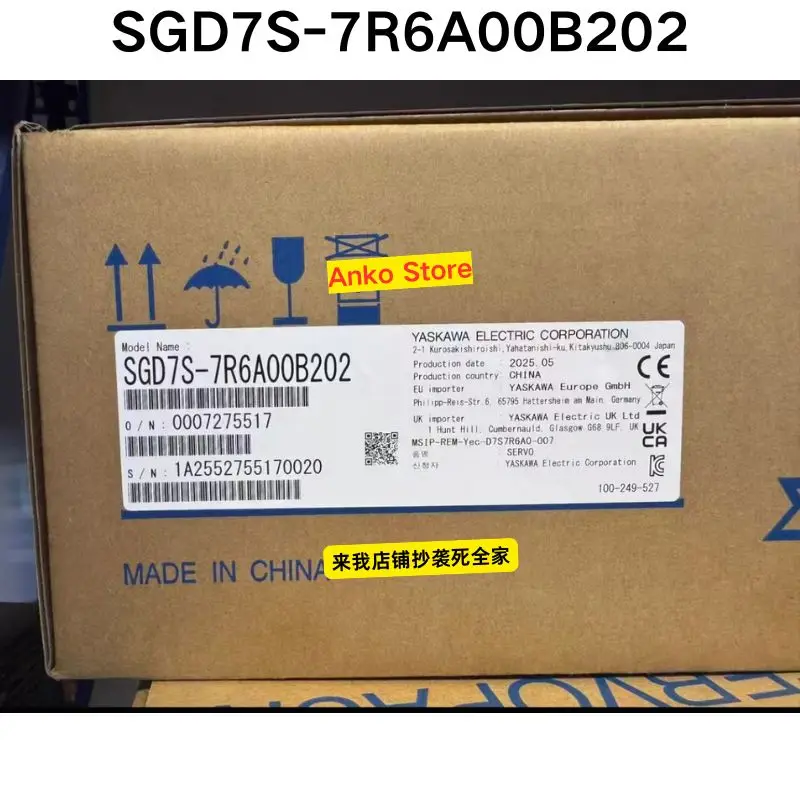 Brand-new Original SGD7S-7R6A00B202 driver
Brand-new Original SGD7S-7R6A00B202 driver