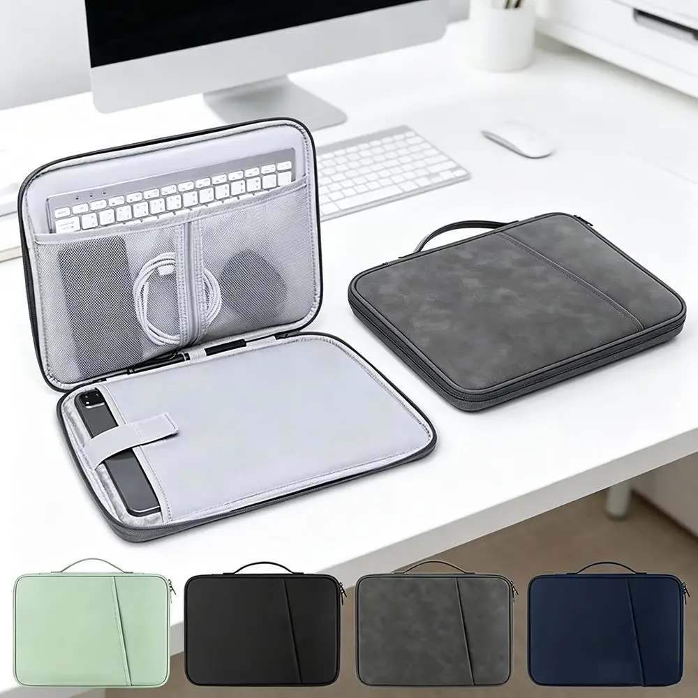 Business Portable Slim Laptop Handbag Storage Pockets 11 13 inches Computer Sleeve Case for Apple ipad Universal Tablet Laptop
Business Portable Slim Laptop Handbag Storage Pockets 11 13 inches Computer Sleeve Case for Apple ipad Universal Tablet Laptop