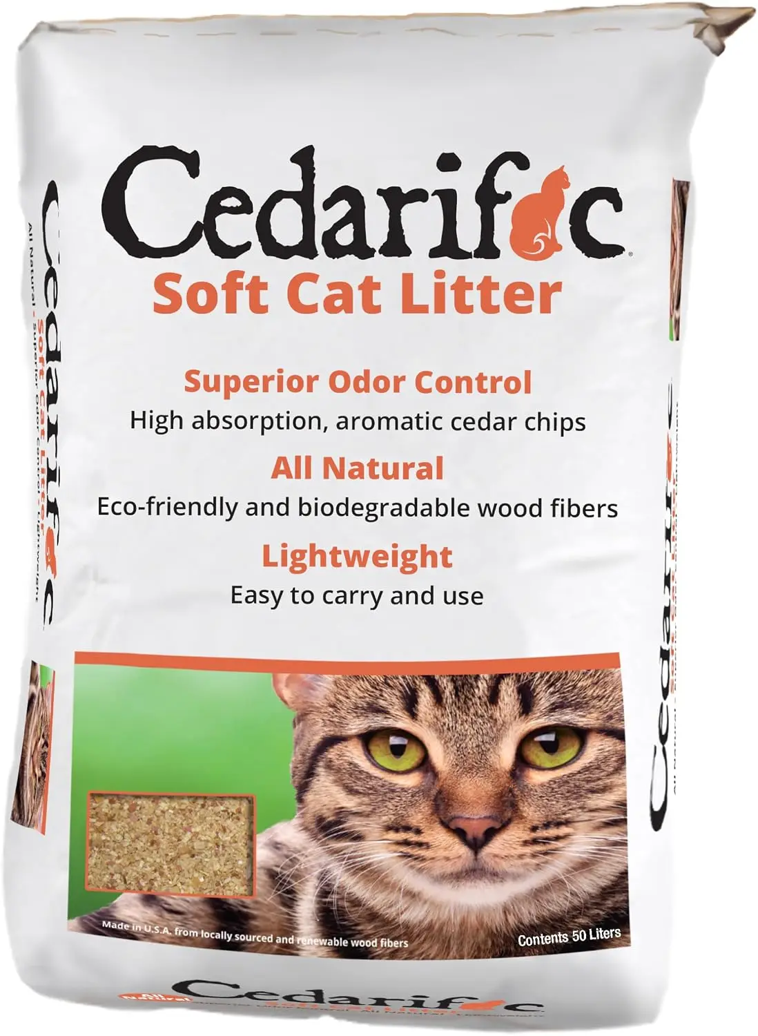 Natural Cedar Cat Litter, 50L - Eco-Friendly, Chemical-Free, Biodegradable
Natural Cedar Cat Litter, 50L - Eco-Friendly, Chemical-Free, Biodegradable