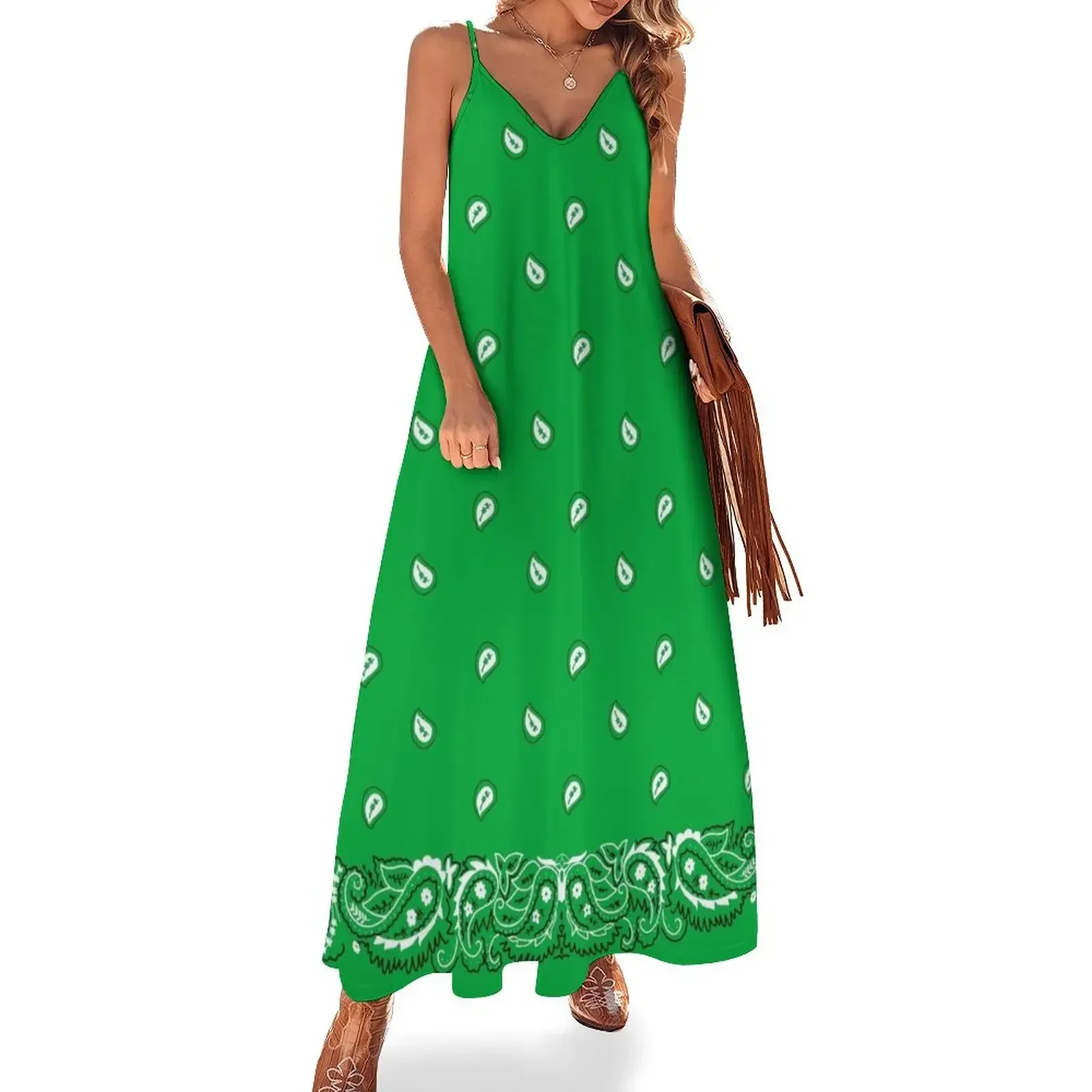Green Bandanana Sleeveless Dress summer clothes for women luxury evening dresses for women 2024 Dress
Green Bandanana Sleeveless Dress summer clothes for women luxury evening dresses for women 2024 Dress