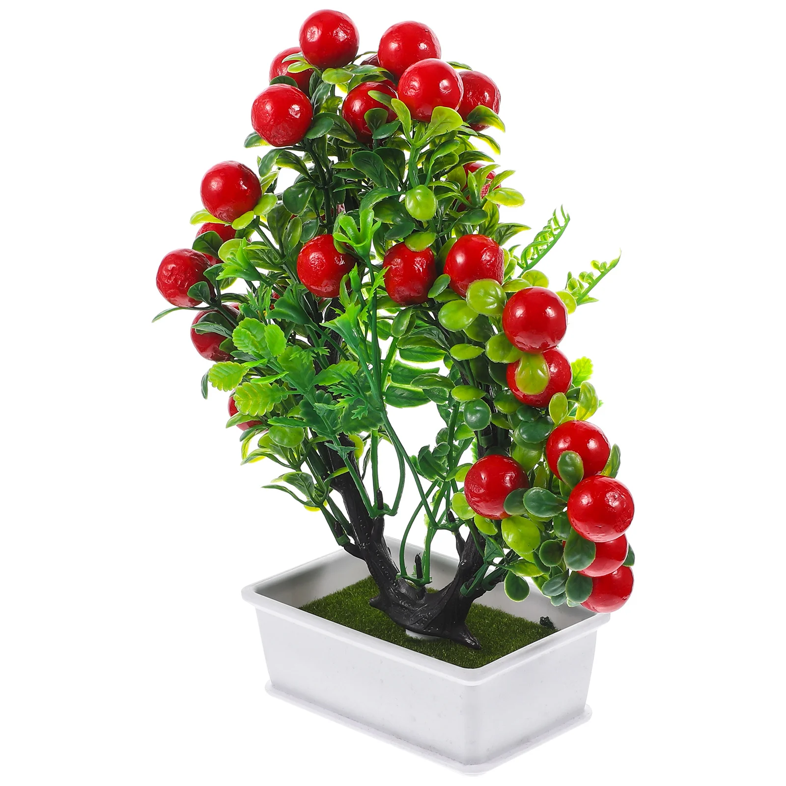 Lifelike Artificial Fruit Tree Bonsai White Gold New Rectangular Fake Potted Plants Decor Indoor Outdoor Home Garden Lightweight
Lifelike Artificial Fruit Tree Bonsai White Gold New Rectangular Fake Potted Plants Decor Indoor Outdoor Home Garden Lightweight