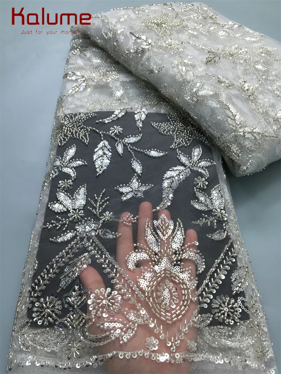 African Lace Fabric 2025 White Embroidery Lace Fabric Bridal Wedding French Mesh Lace Fabric Luxury Fabric For Dress F4163
African Lace Fabric 2025 White Embroidery Lace Fabric Bridal Wedding French Mesh Lace Fabric Luxury Fabric For Dress F4163