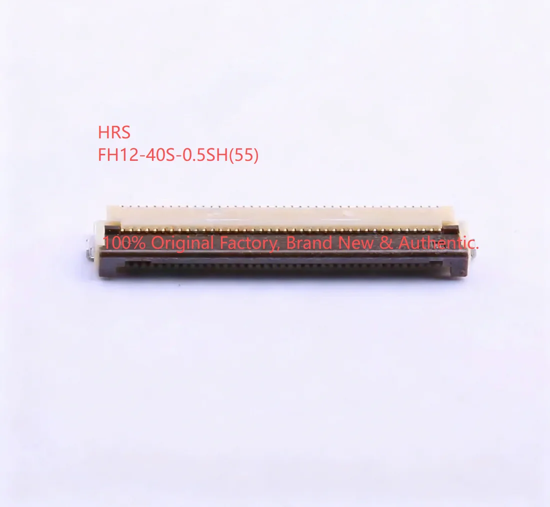 10PCS/LOT FH12-40S-0.5SH(55) HRS New Original 40Pin 0.5mm Pitch ZIF FPC FFC Connector SMT Gold Plated FH12-40S-0.5SH
10PCS/LOT FH12-40S-0.5SH(55) HRS New Original 40Pin 0.5mm Pitch ZIF FPC FFC Connector SMT Gold Plated FH12-40S-0.5SH