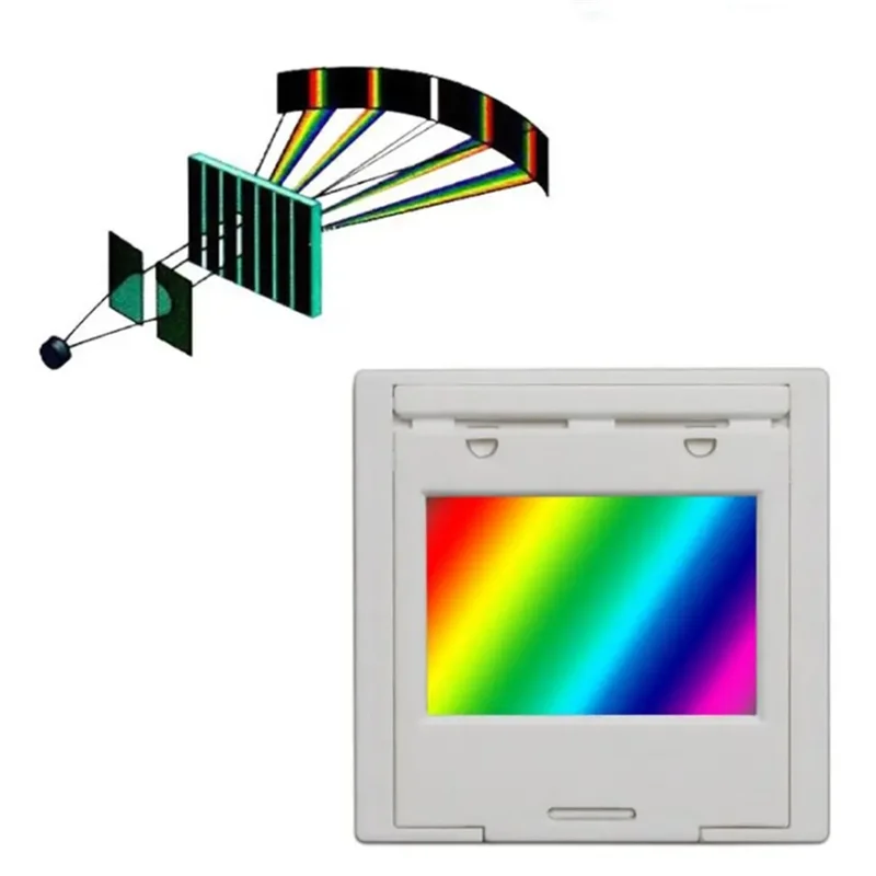 AU61-Transmission Diffraction Grating With Frame Line Spectrophotometer Diffraction Grating Optical Teaching Experiment
AU61-Transmission Diffraction Grating With Frame Line Spectrophotometer Diffraction Grating Optical Teaching Experiment