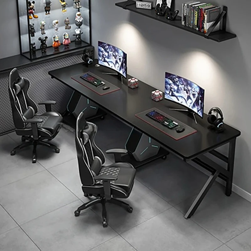 Large 2-Person Gamer PC Desk With K-Shaped Leg Modern Office Double Computer Desks Spacious Home Study Gaming Long Table For Two
Large 2-Person Gamer PC Desk With K-Shaped Leg Modern Office Double Computer Desks Spacious Home Study Gaming Long Table For Two
