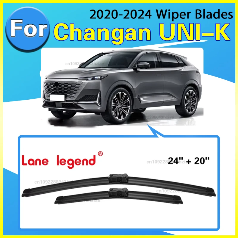 For Changan UNI-K UNIK 2020-2024 1generation Front Rear Wiper Blades Windscreen Windshield Clean Window Car Accessories 24"+20"
For Changan UNI-K UNIK 2020-2024 1generation Front Rear Wiper Blades Windscreen Windshield Clean Window Car Accessories 24"+20"