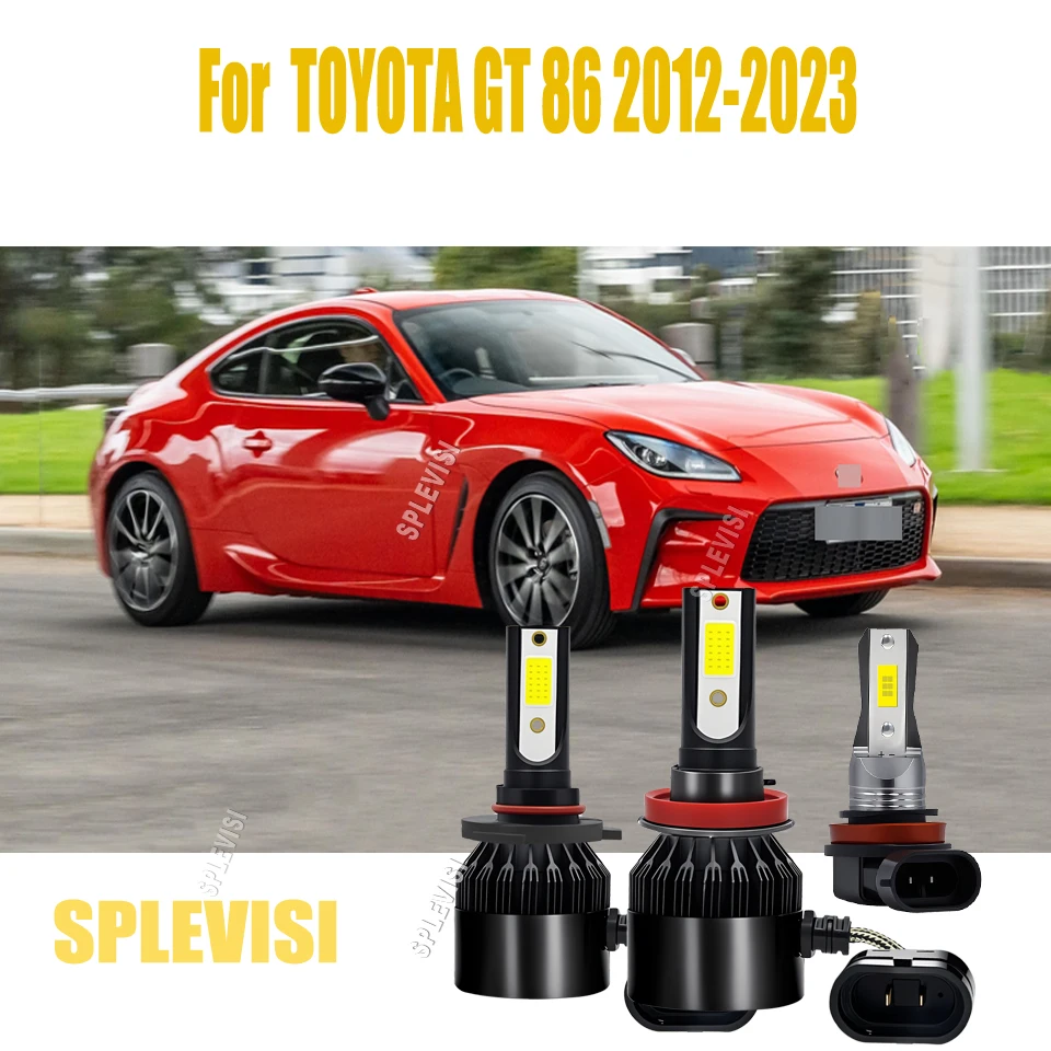 LED Headlight Hi Low Fog 9005 H11 H11 - Plug and Play, Easy Setup For TOYOTA GT 86 2012-2016 2017 2018 2019 2020 2021 2022 2023
LED Headlight Hi Low Fog 9005 H11 H11 - Plug and Play, Easy Setup For TOYOTA GT 86 2012-2016 2017 2018 2019 2020 2021 2022 2023