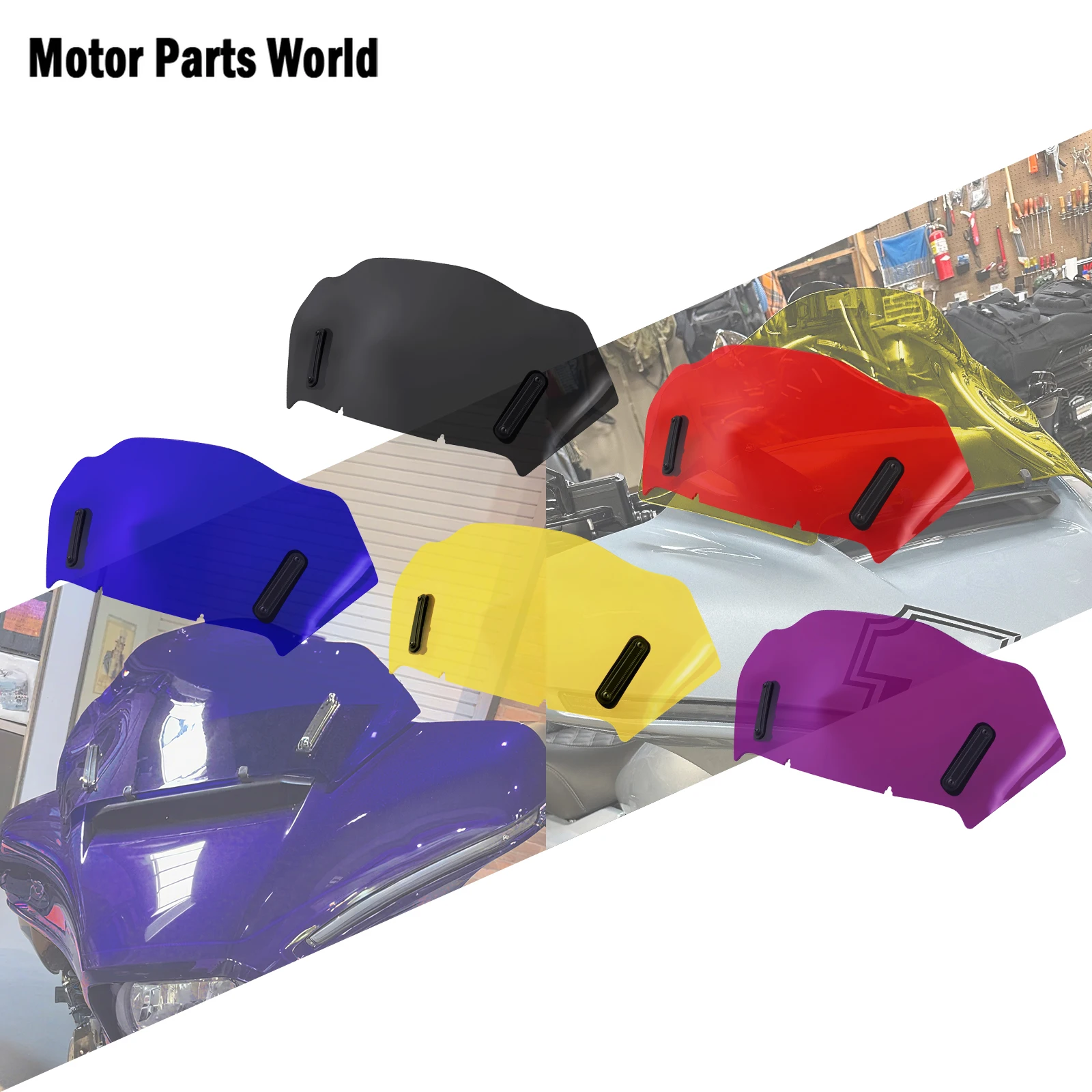 Motorcycle 10 inch Windshield Windscreen Cover Fairing Wind Deflector For Harley Touring CVO Street Glide FLHRXSE 23-2025 FLHX
Motorcycle 10 inch Windshield Windscreen Cover Fairing Wind Deflector For Harley Touring CVO Street Glide FLHRXSE 23-2025 FLHX