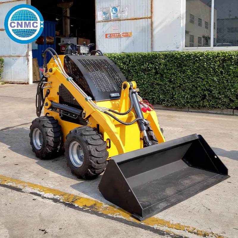 CNM-S360 Mini Skid Steer Loader Stand-on machinery Small Wheel Skid Steer Loader CE EPA Euro 5 Engine Farm Garden Use
CNM-S360 Mini Skid Steer Loader Stand-on machinery Small Wheel Skid Steer Loader CE EPA Euro 5 Engine Farm Garden Use