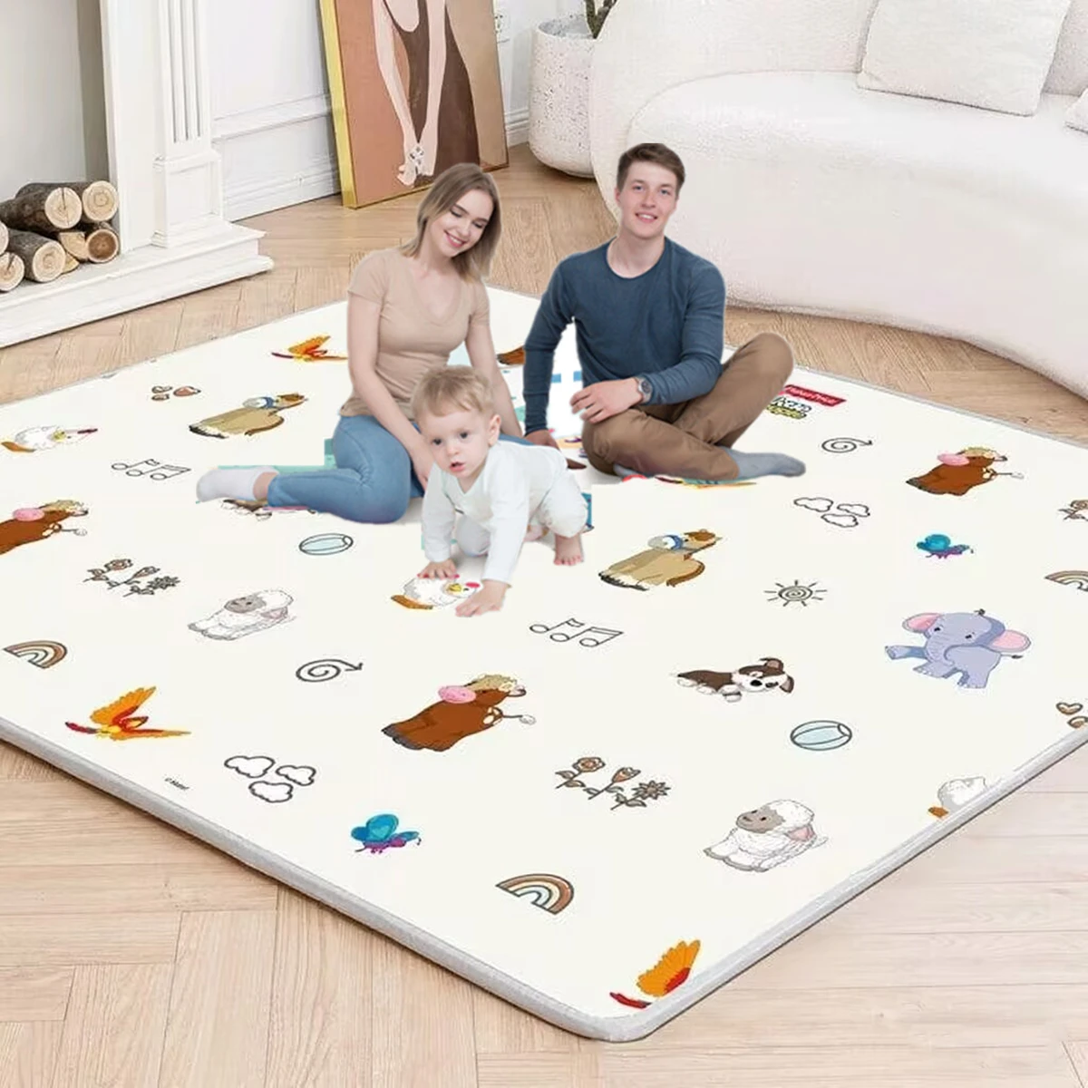 Двусторонний узор 200x180 см, детский игровой коврик-головоломка, утолщенный детский коврик, детский коврик для скалолазания, детский коврик, детский коврик, игрушки для детей
Двусторонний узор 200x180 см, детский игровой коврик-головоломка, утолщенный детский коврик, детский коврик для скалолазания, детский коврик, детский коврик, игрушки для детей
