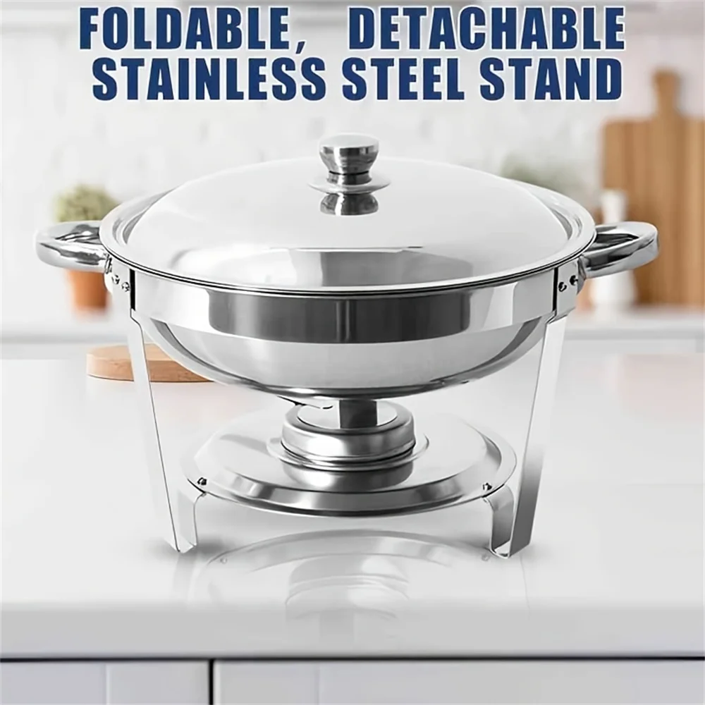 Specially designed for cooking, 5-quart circular self-service hot pot thermos made of stainless steel for hot and cold food
Specially designed for cooking, 5-quart circular self-service hot pot thermos made of stainless steel for hot and cold food