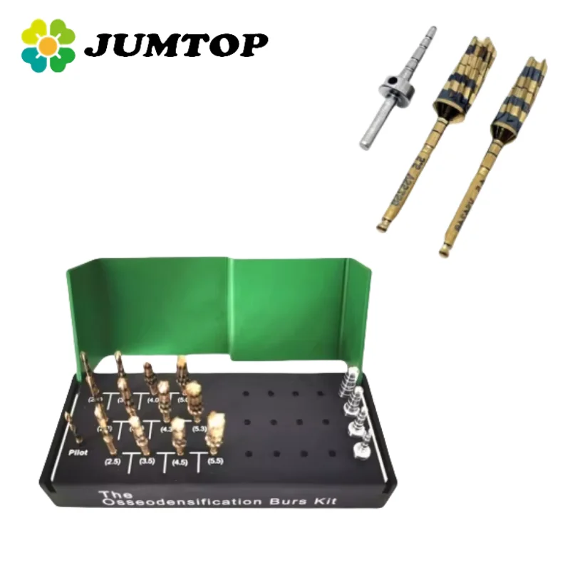 JUMTOP Стоматологические универсальные сверла для расширения и резки костей для осседезирования
JUMTOP Стоматологические универсальные сверла для расширения и резки костей для осседезирования