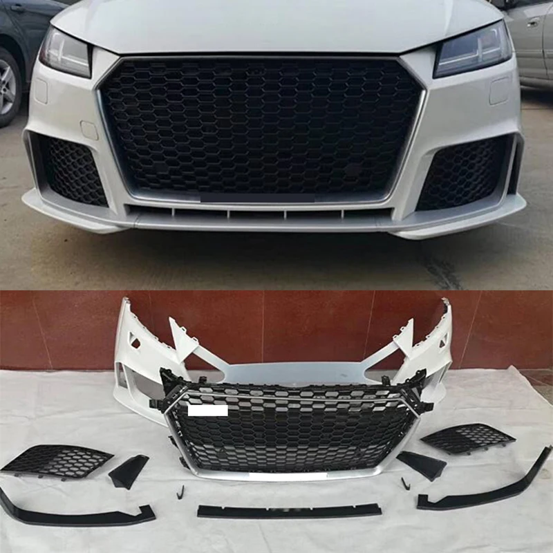 Best-selling Car Body Kit Modified Front Bumper with Honeycomb Grille for TT TTS to TTRS Style 2015-2019
Best-selling Car Body Kit Modified Front Bumper with Honeycomb Grille for TT TTS to TTRS Style 2015-2019