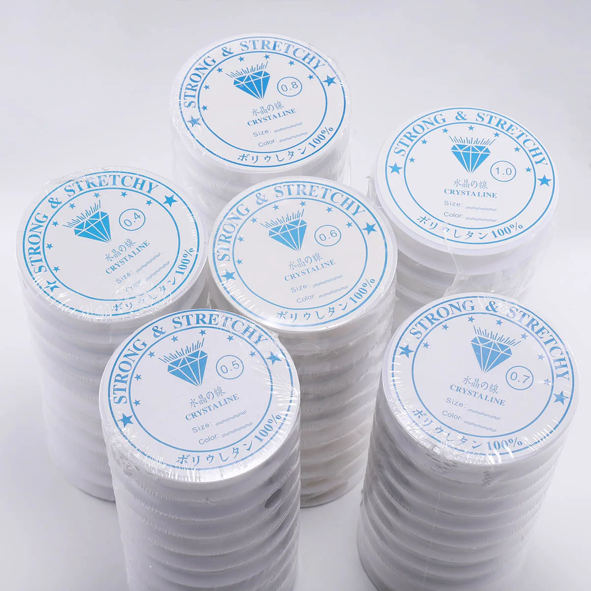 0.4/0.5/0.6/0.7/0.8/1mm Transparent Elastic Rope Round Crystal Line Rubber Cord For Jewelry Making Supplies DIY Beading Bracelet
0.4/0.5/0.6/0.7/0.8/1mm Transparent Elastic Rope Round Crystal Line Rubber Cord For Jewelry Making Supplies DIY Beading Bracelet