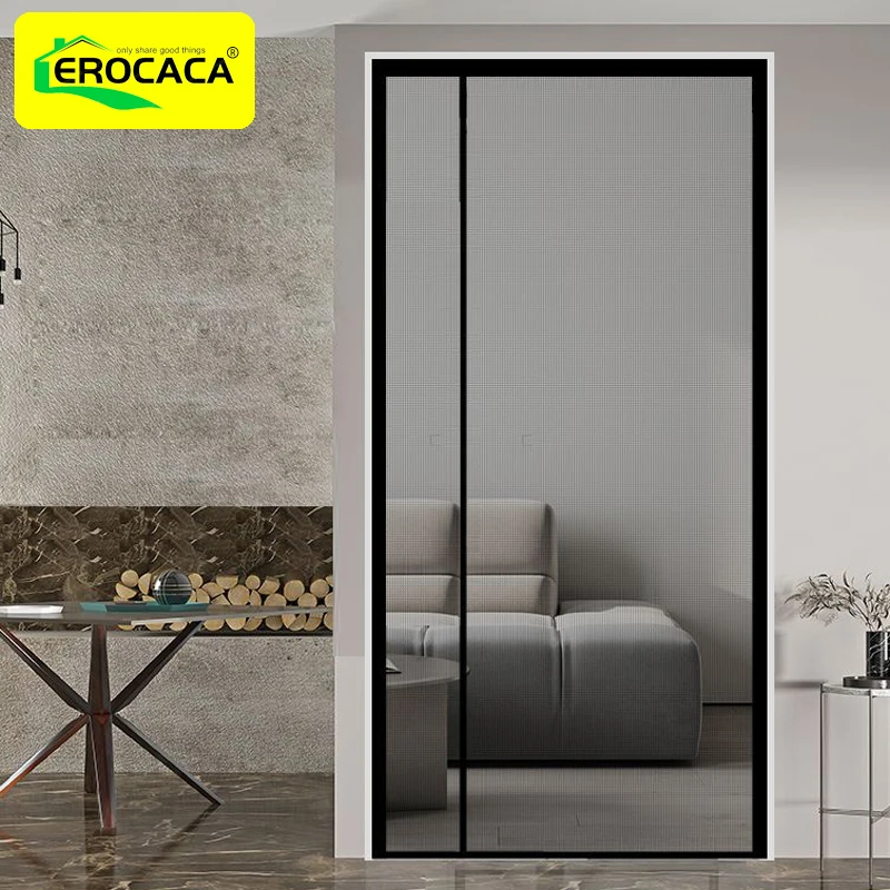 EROCACA Side Open Magnetic Door Screen Mosquito Net Custom Curtain Fly Insect Anti-mosquito Invisible Mesh For Summer Indoor
EROCACA Side Open Magnetic Door Screen Mosquito Net Custom Curtain Fly Insect Anti-mosquito Invisible Mesh For Summer Indoor