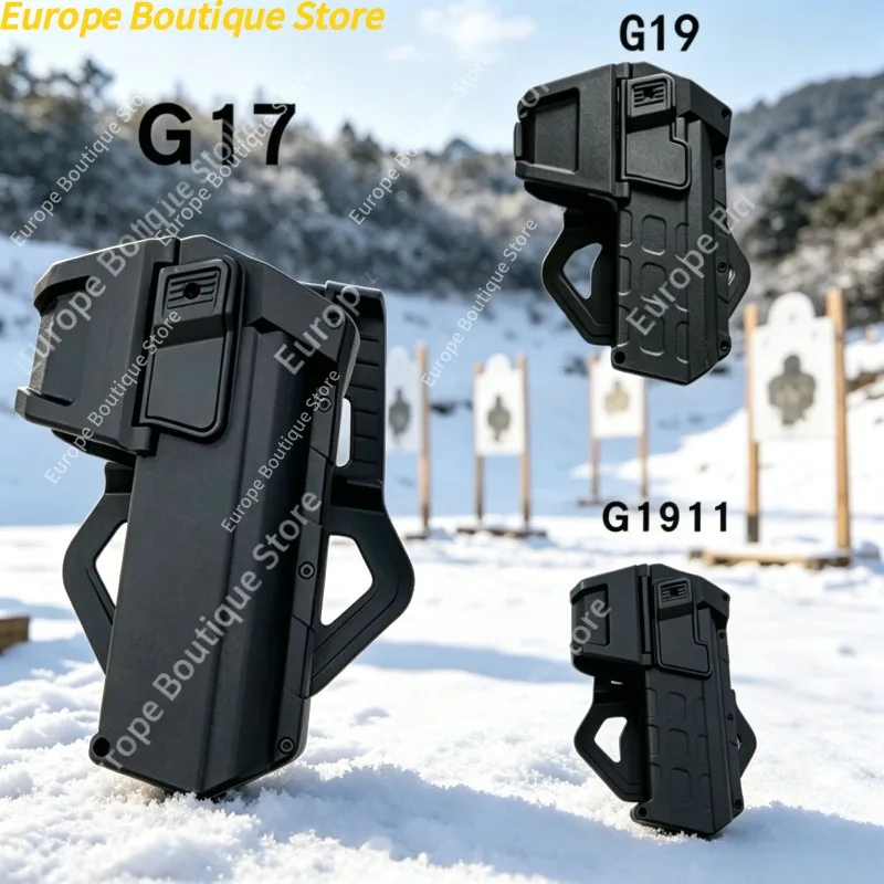 Tactical Training Quick Draw Holster 9mm 45 Caliber Waist Mount Compatible With Flashlight For Outdoor Gear
Tactical Training Quick Draw Holster 9mm 45 Caliber Waist Mount Compatible With Flashlight For Outdoor Gear