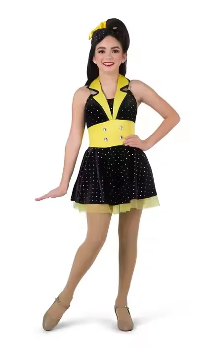 Girl Teens Kids Recital Costume Performance Wear Stage Wear Jazz Dance Costume
Girl Teens Kids Recital Costume Performance Wear Stage Wear Jazz Dance Costume
