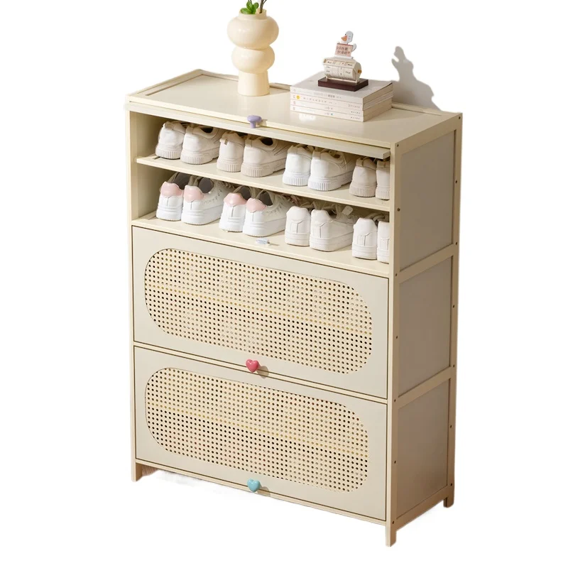 Steel door storage shoe rack, large-capacity household door multi-layer shoe cabinet
Steel door storage shoe rack, large-capacity household door multi-layer shoe cabinet