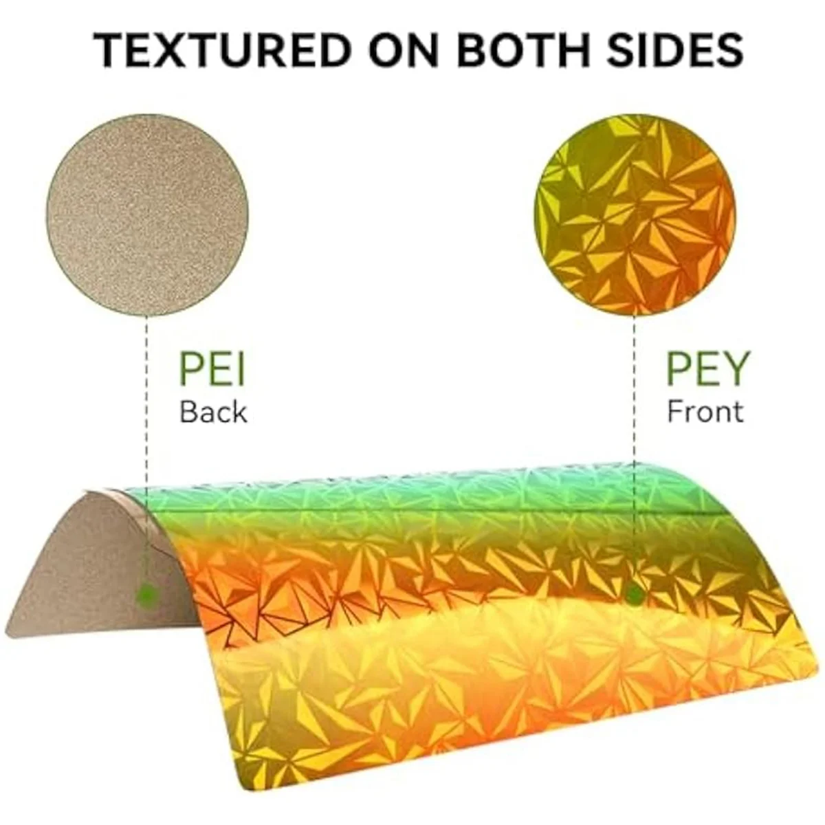 Double-Sided Smooth Chameleon+Textured Build Plate 257x257mm,Flexible Spring Steel Build Plate Removable Platform
Double-Sided Smooth Chameleon+Textured Build Plate 257x257mm,Flexible Spring Steel Build Plate Removable Platform