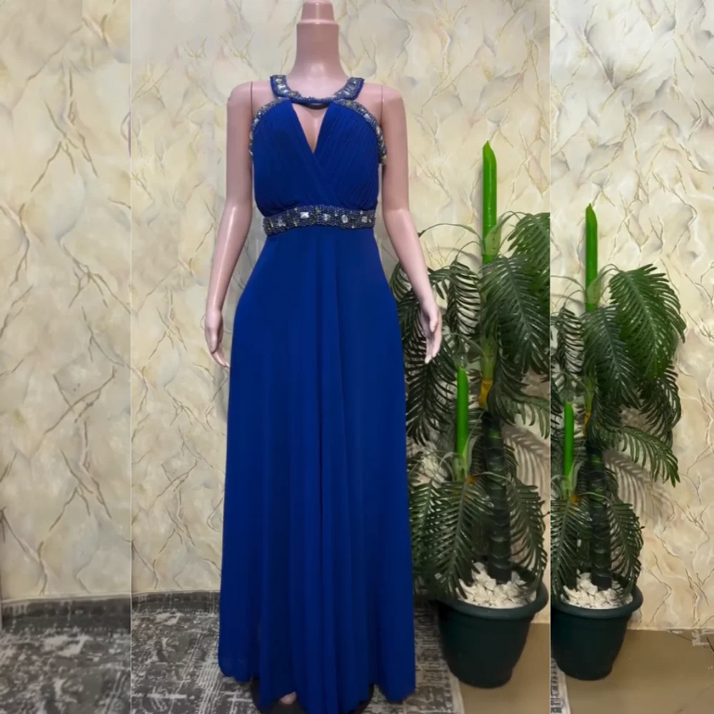 Customized Jersey Rhinestone Halter A-line Midi Dresses Bespoke Occasion Classic Women's Evening Sparkle Prom Party Gown Sexy
Customized Jersey Rhinestone Halter A-line Midi Dresses Bespoke Occasion Classic Women's Evening Sparkle Prom Party Gown Sexy