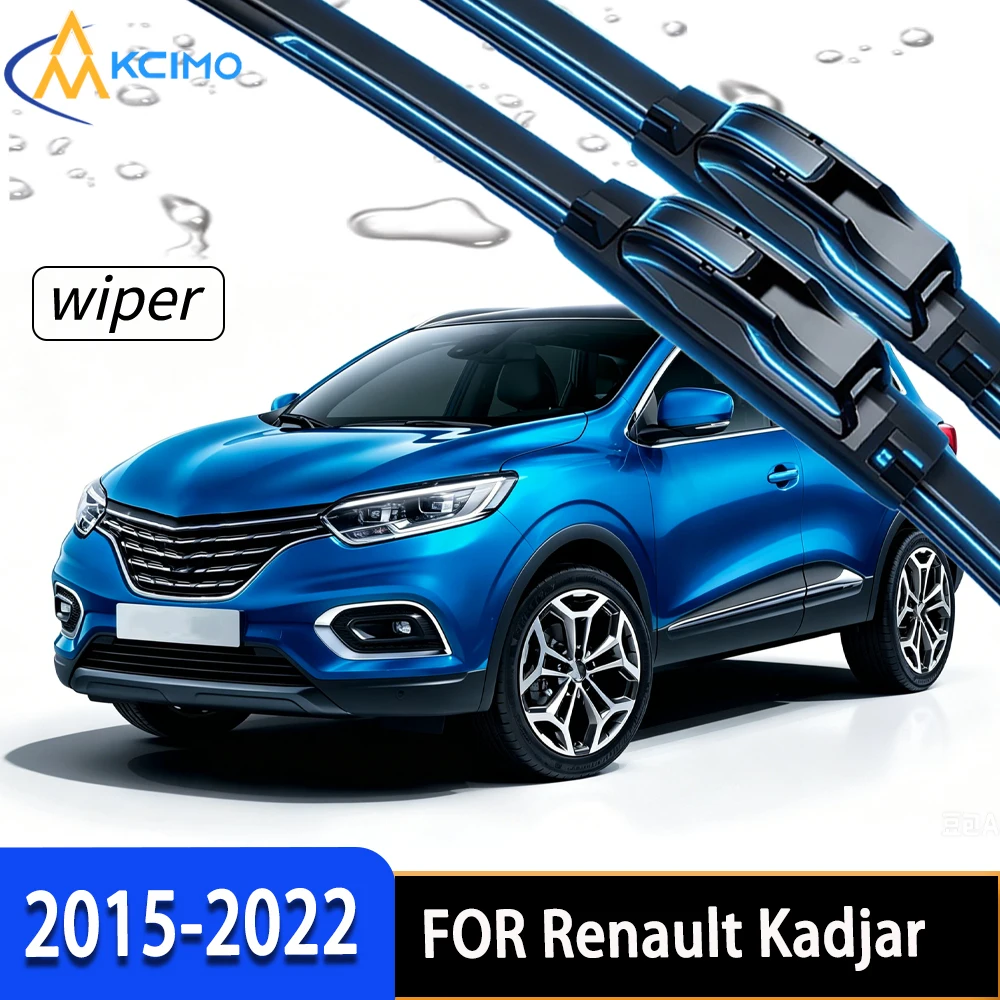 2Pcs Front Windshield Wiper Blades For Renault Kadjar 2015-2022, Quality Rubber Wipers for Clear Driving View
2Pcs Front Windshield Wiper Blades For Renault Kadjar 2015-2022, Quality Rubber Wipers for Clear Driving View